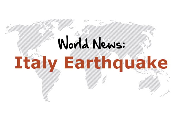 Earthquake in Italy